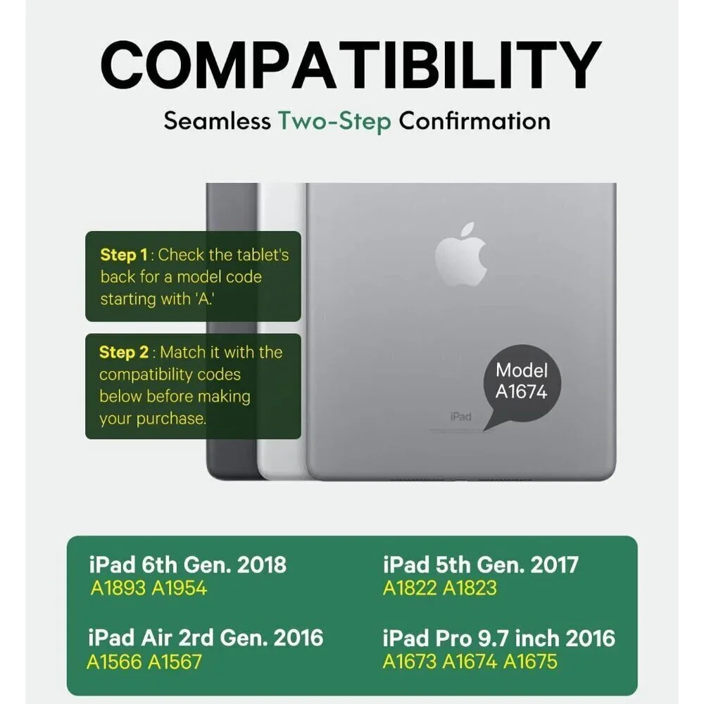 GreenLaw case for iPad 9.7
